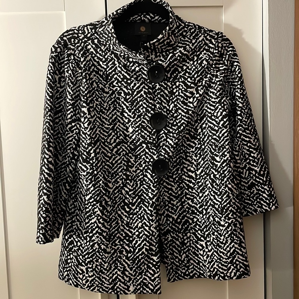 JM Collection Textured Jacket